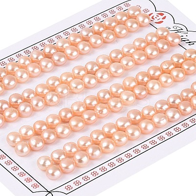 Grade 3A Natural Cultured Freshwater Pearl Beads PEAR-N018-3A-5560B-1