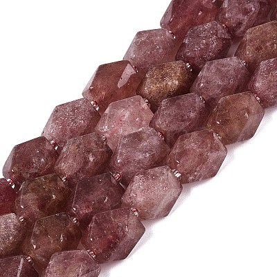 Natural Strawberry Quartz Beads Strands G-Q608-11H-1