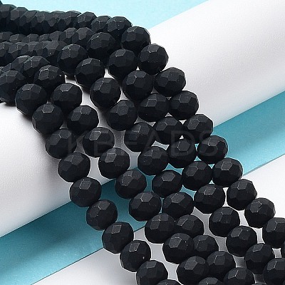 Glass Beads Strands EGLA-A034-P10mm-MD-M-1