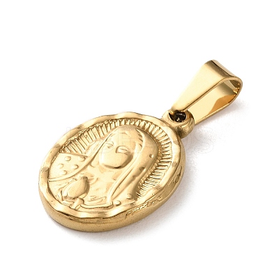 201 Stainless Steel Pendants STAS-U053-08D-G-1