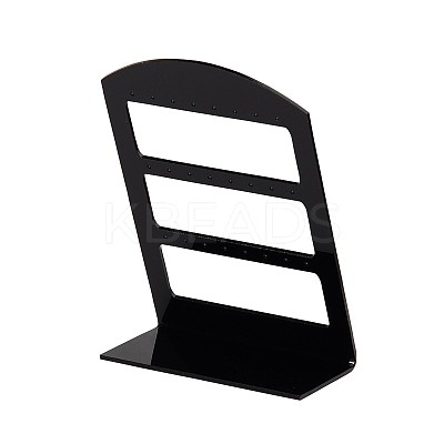 Organic Glass Earring Display Racks EDIS-N001-02A-1