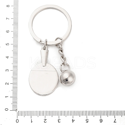 Zinc Alloy Keychains KEYC-I117-03P-02-1