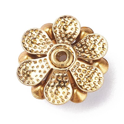 Brass Bead Caps KK-E767-11-1