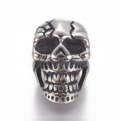 304 Stainless Steel Beads STAS-F212-054AS-1