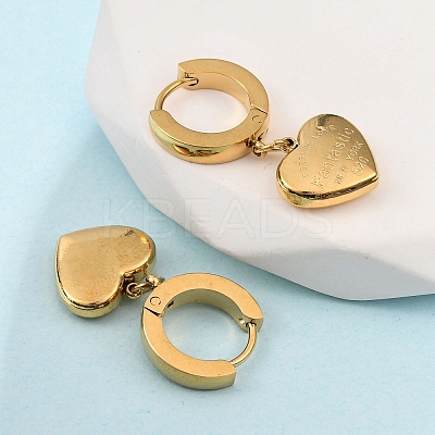 304 Stainless Steel Hoop Earrings EJEW-F393-18G-1