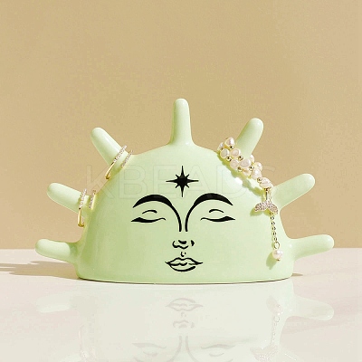 Sun Porcelain Ring Display Stands LS-ODIS-NH0001-01B-1