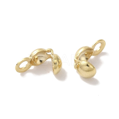 Brass Bead Tips KK-K383-06A-G-1