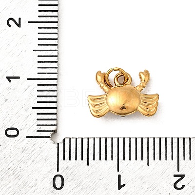 304 Stainless Steel Rhinestone Pendants STAS-B097-06G-09-1