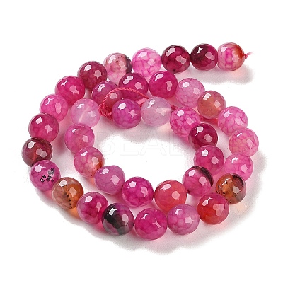 Natural Agate Beads Strands G-M437-C01-01J-1