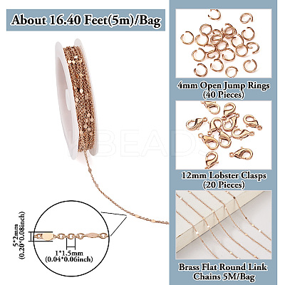 DIY Chains Bracelet Necklace Making Kit DIY-TA0006-36-1