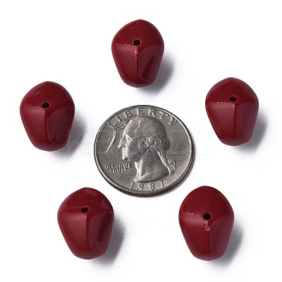 Opaque Acrylic Beads MACR-S373-146-A01-1