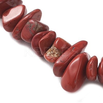 Natural Gemstone Chip Beads  Stretch Bracelets BJEW-JB13250-1