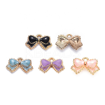 Alloy Enamel Pendants ENAM-S121-076-M-1
