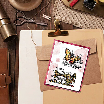 Custom PVC Plastic Clear Stamps DIY-WH0618-0060-1