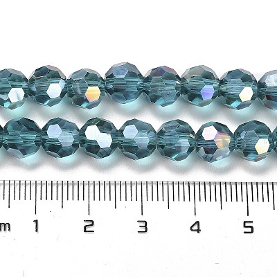 Transparent Glass Beads EGLA-A035-T8mm-B12-1