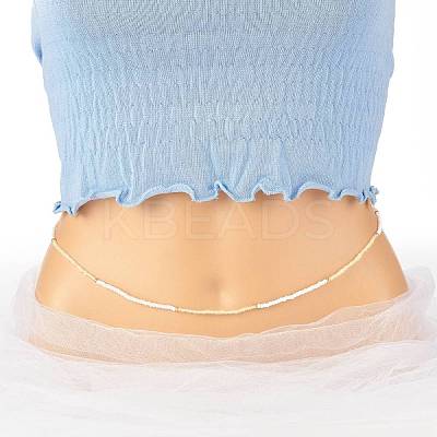 Glass Seed Waist Beads NJEW-C00019-02-1