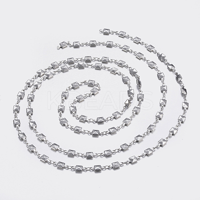Tarnish Resistant 304 Stainless Steel Chains STAS-P197-049P-1
