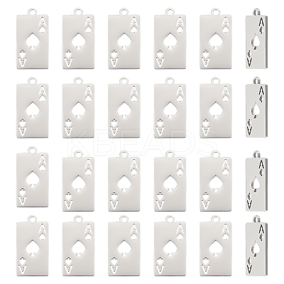 201 Stainless Steel Pendants STAS-UN0044-72-1