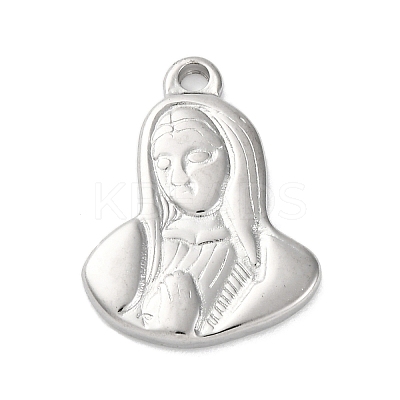 Anti-Tarnish 201 Stainless Steel Pendants LS-STAS-Q015-01P-1