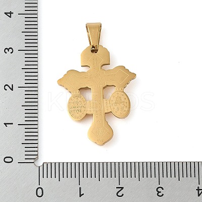 304 Stainless Steel Pendants STAS-C103-02G-01-1