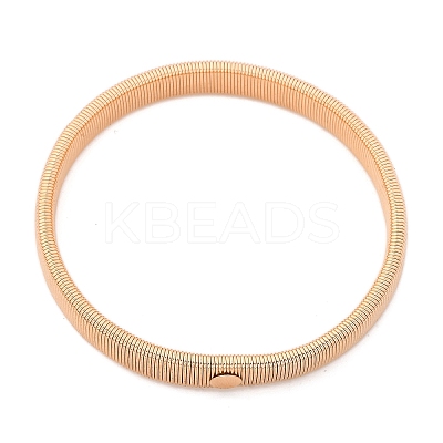 Iron Stretch Bracelets for Men Women BJEW-G741-01KCG-1