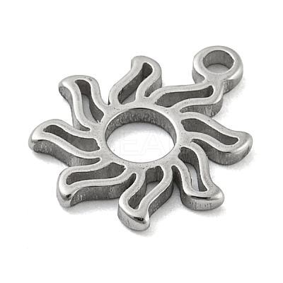 Non-Tarnish Laser Cut 304 Stainless Steel Charms STAS-G323-01P-1