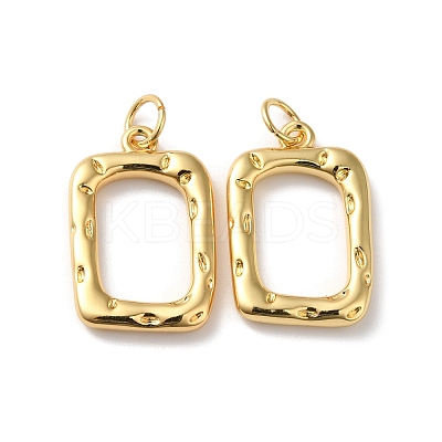 Rack Plating Brass Pendants KK-D074-20G-1