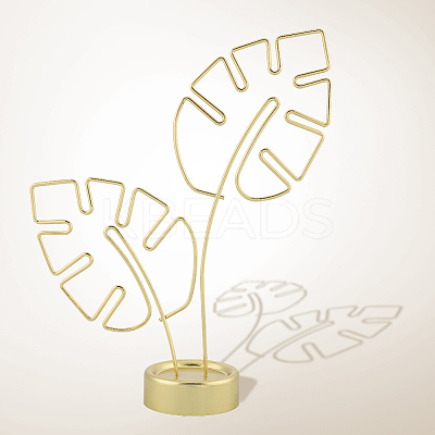 201 Stainless Steel Name Card Holder AJEW-WH20060-67G-1