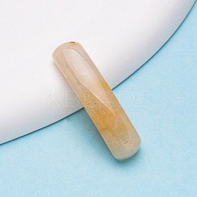 Natural Topaz Jade Curved Rectangle Links PW-WGACC19-15-1
