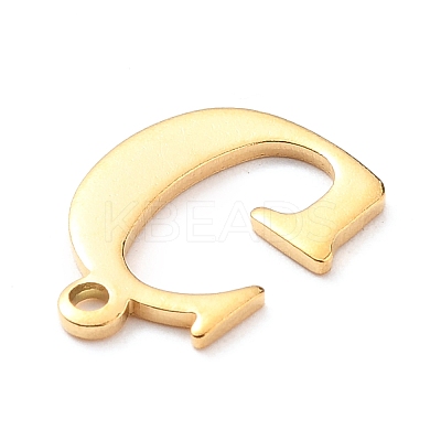 PVD Vacuum Plating  304 Stainless Steel Charms STAS-H112-G-G-1