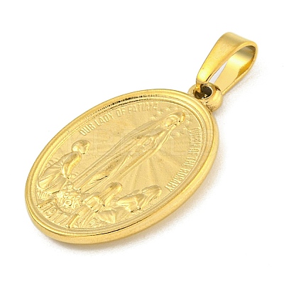 Ion Plating(IP) 304 Stainless Steel Pendants STAS-B071-02A-27G-1