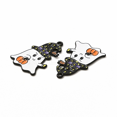 Rack Plating Alloy Enamel Pendants FIND-G054-14EB-02-1