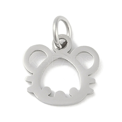 Non-Tarnish 304 Stainless Steel Pendants STAS-L279-001P-09-1