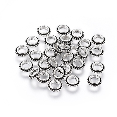 Tibetan Style Alloy Spacer Beads X-LF11067Y-NF-1