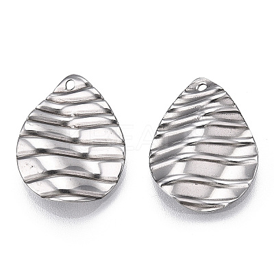 Non-Tarnish 304 Stainless Steel Pendants STAS-T063-205P-1