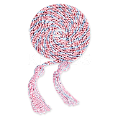 Polyester Double-end Tassels Graduation Honor Rope FIND-WH20005-32A-1