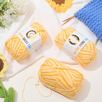 3 Skeins 3-Ply Cotton Yarn YCOR-DJ0001-06C-1