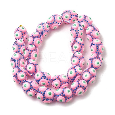 Glass Enamel Beads GLAA-C038-01I-1