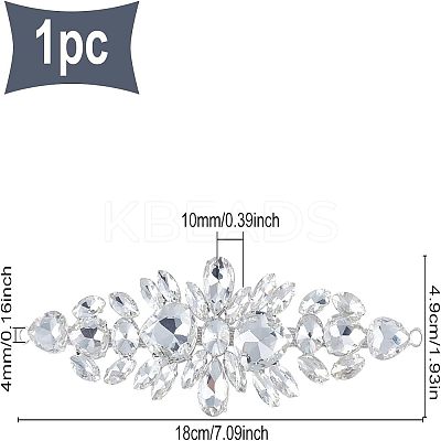 1Pc Brass Rhinestone Sewing Decorate DIY-FG0002-44-1