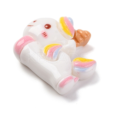 Unicorn Theme Cartoon Resin Decoden Cabochons CRES-Z011-02B-1