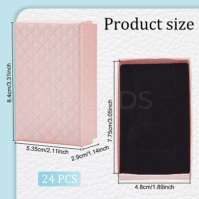 Rectangle Cardboard Gift Box CON-WH0087-97A-1