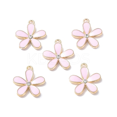 Alloy Enamel Pendants ENAM-O049-02G-1