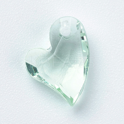 Transparent Acrylic Charms X-MACR-G055-11mm-M-1