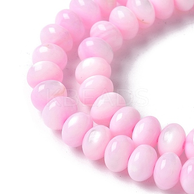 Natural Freshwater Shell Beads Strands SSHEL-C013-07G-1