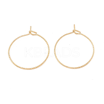 Ion Plating(IP) 316 Surgical Stainless Steel Hoop Earrings Findings X-STAS-D183-02G-01-1