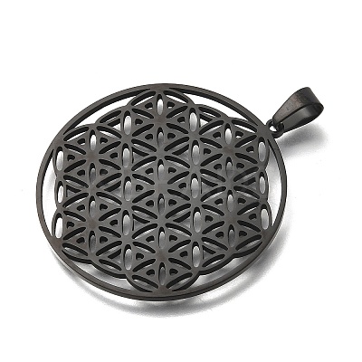 Ion Plating(IP) 304 Stainless Steel Pendants STAS-P209-18B-1