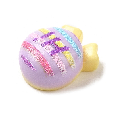 Opaque Resin Cabochons LS-RESI-C036-04A-1