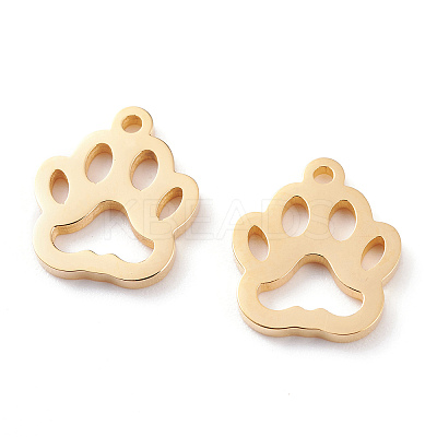 Ion Plating(IP) 304 Stainless Steel Pet Charms STAS-Y002-07G-1