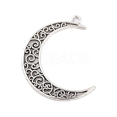 Tibetan Style Alloy Pendants TIBEP-R304-001AS-LF-1