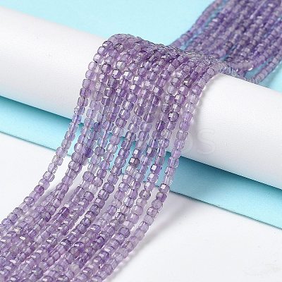 Natural Amethyst Beads Strands G-P514-B06-01-1